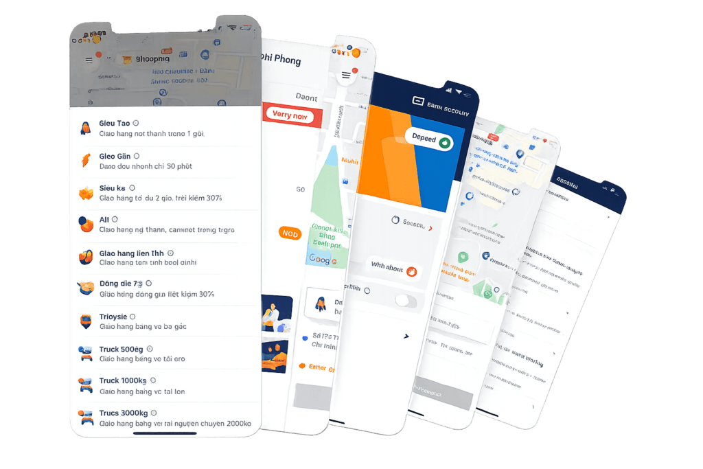thiết kế app Ahamove